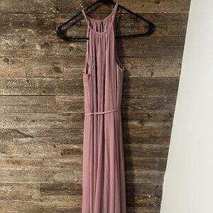 David's Bridal Halter Dress